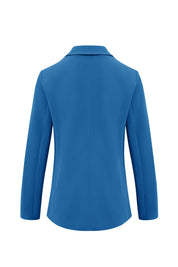 Cicy Bell Womens Royal Blue Casual Work Blazers
