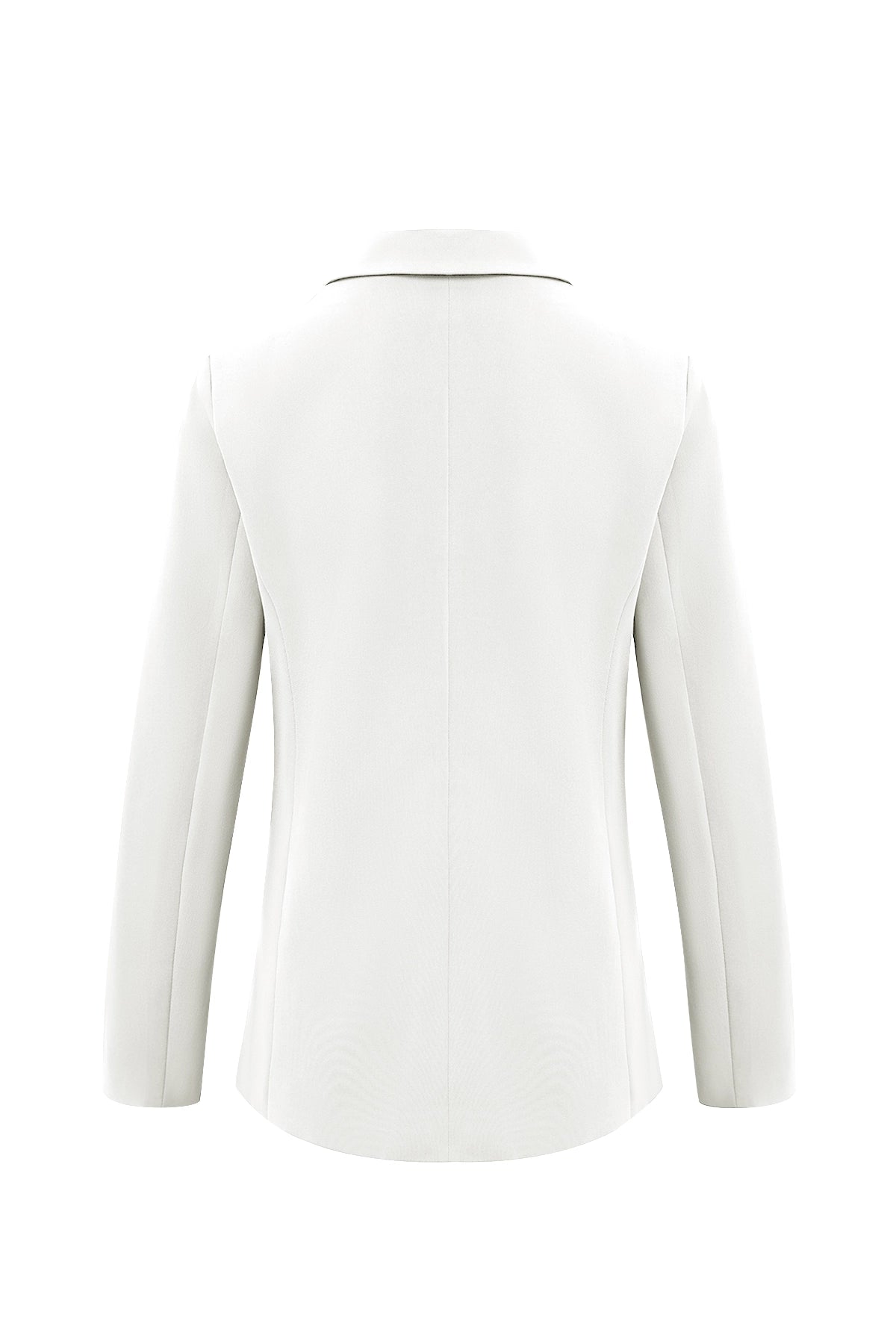 Cicy Bell Womens White Casual Work Blazers