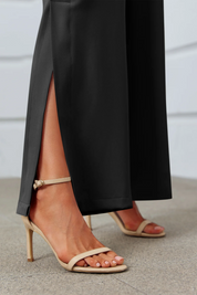 Cicy Bell Womens Black Dress Pants