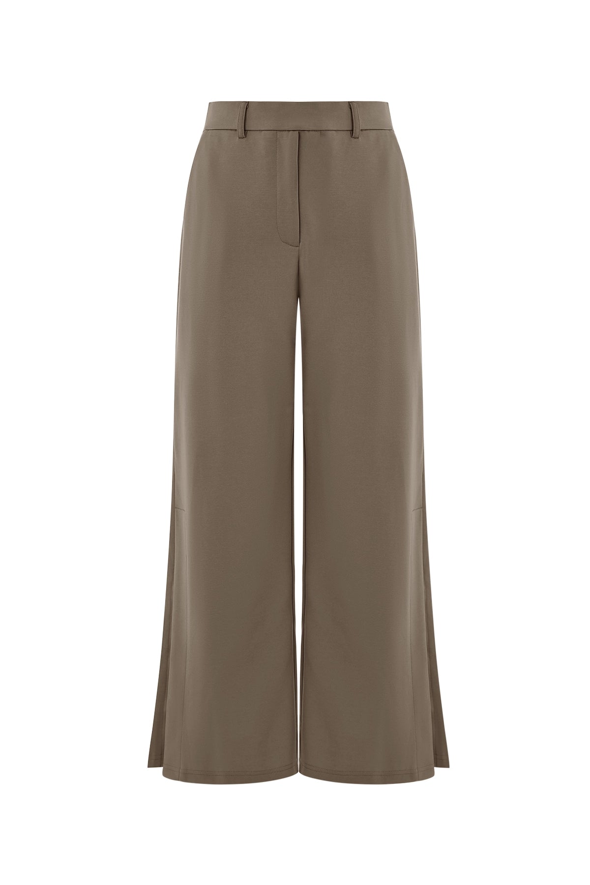 Cicy Bell Womens Brown Dress Pants