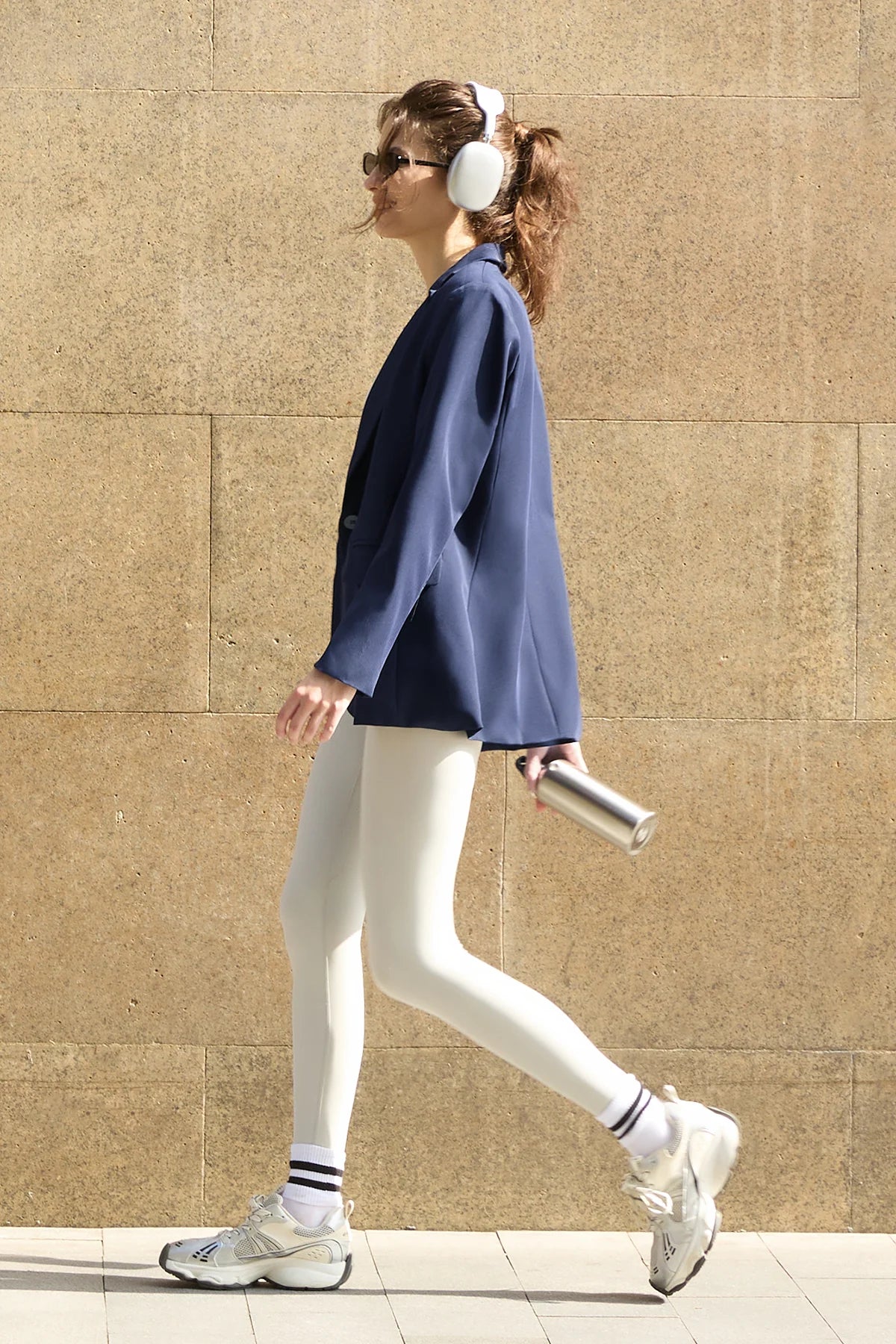 Cicy Bell Womens Navy Casual Work Blazers