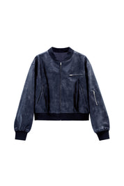 Cicy Bell Womens Navy Bomber Jackets