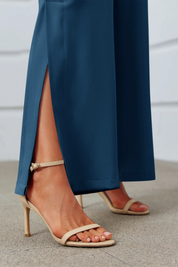 Cicy Bell Womens Navy Dress Pants