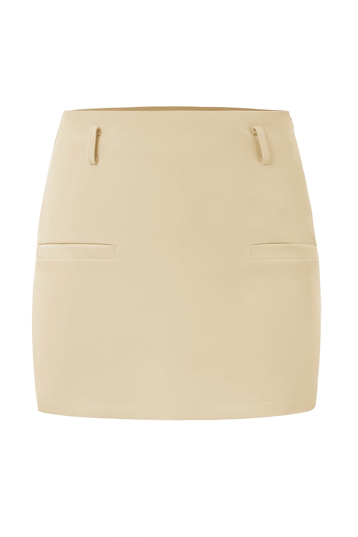 Cicy Bell Womens Apricot Bodycon Mini Skirts