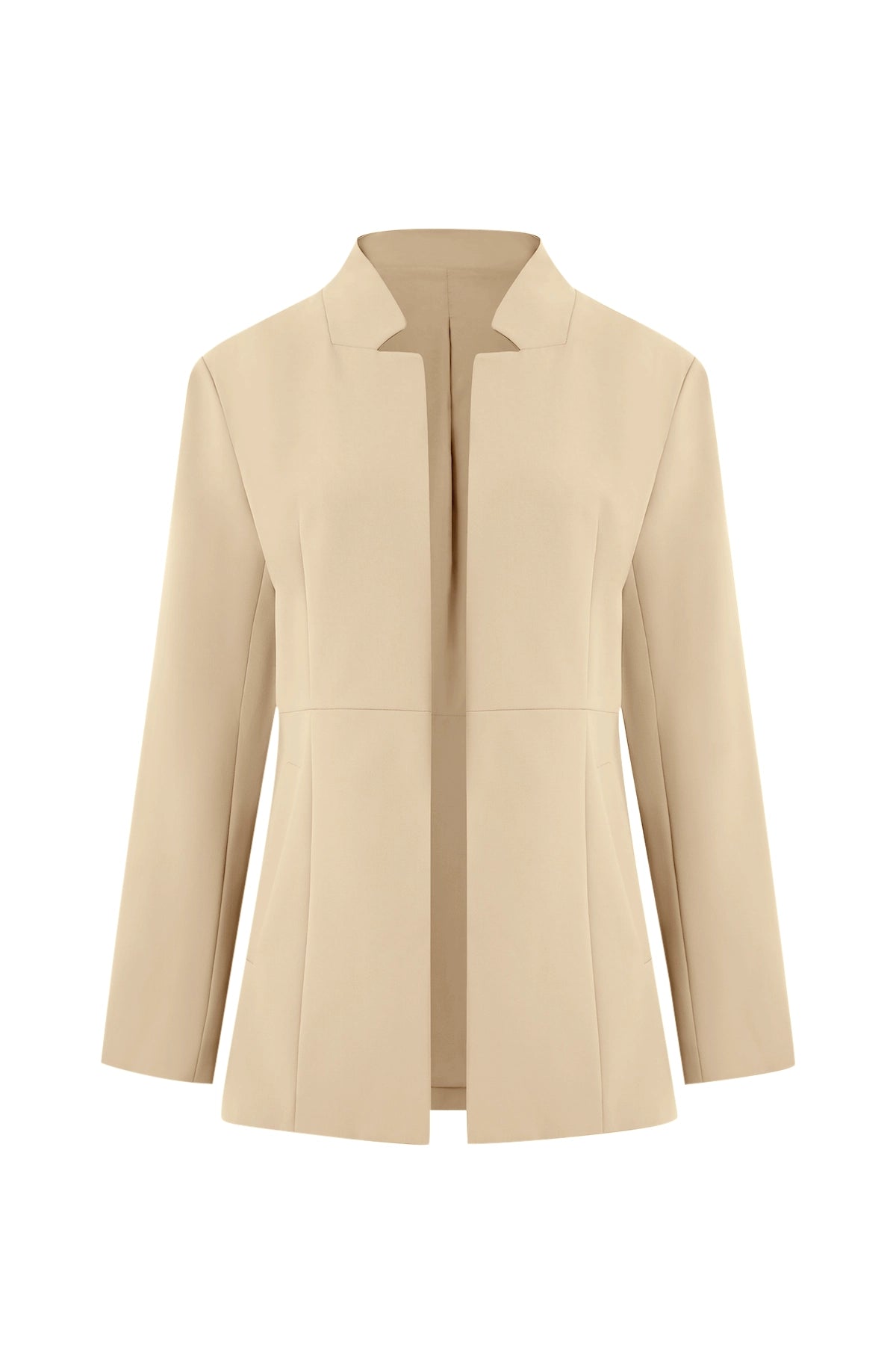 Cicy Bell Womens Beige Business Casual Blazer