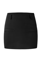Cicy Bell Womens Black Bodycon Mini Skirts
