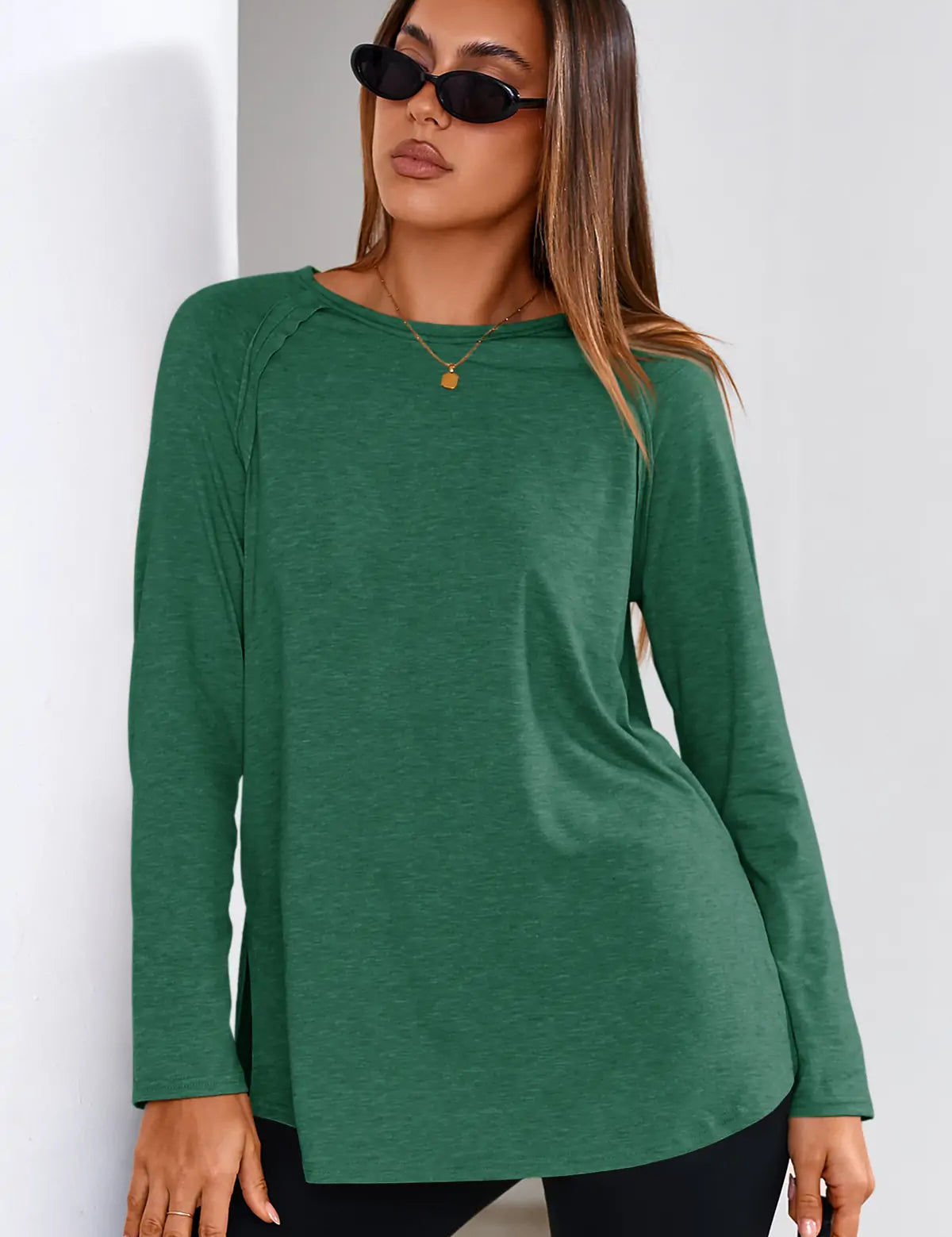 CicyBell-Women-DarkGreen-Top_Blouses-G3P754_2.webp