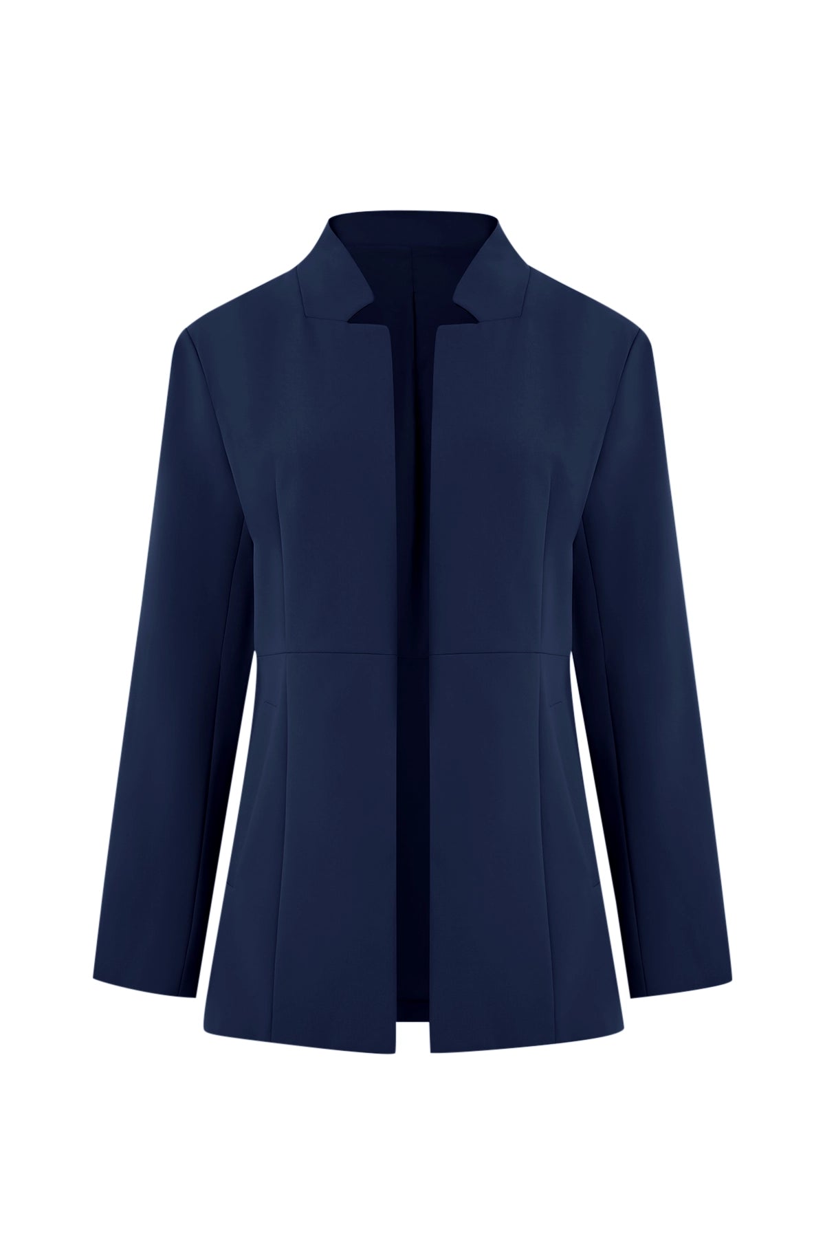 Cicy Bell Womens Navy Business Casual Blazer