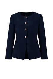 Cicy Bell Womens Navy Business Blazers