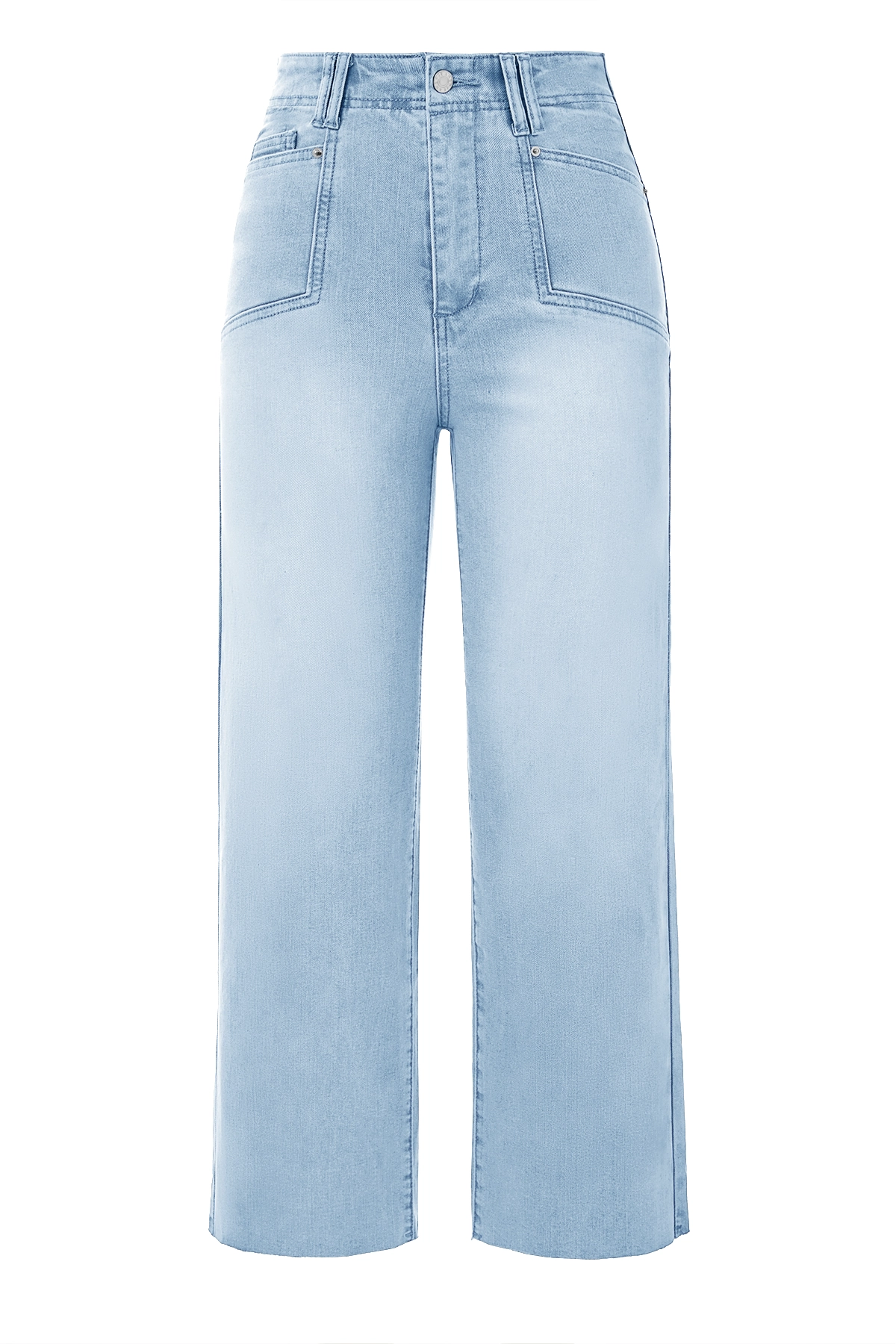 Cicy Bell Womens Pale Blue Jeans