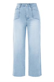 Cicy Bell Womens Pale Blue Jeans
