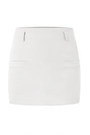 Cicy Bell Womens White Bodycon Mini Skirts