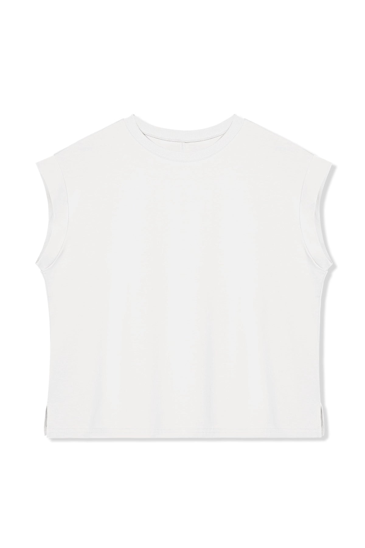 Cicy Bell Womens White Cap Sleeve Shirts