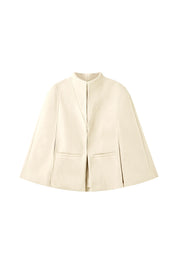 Cicy Bell Womens Apricot Cape Pea Coat