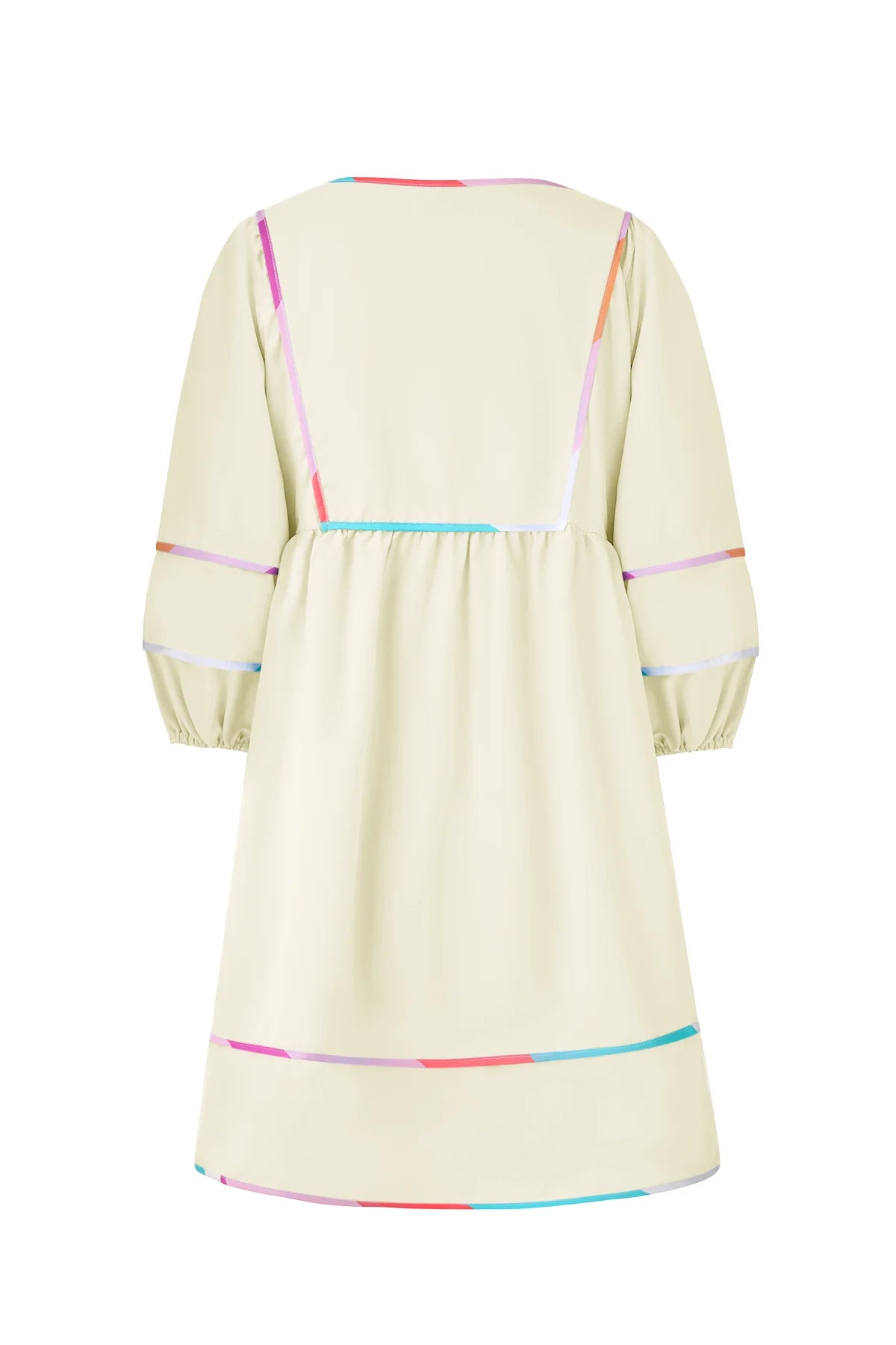 Cicy Bell Womens Beige Babydoll Mini Dresses