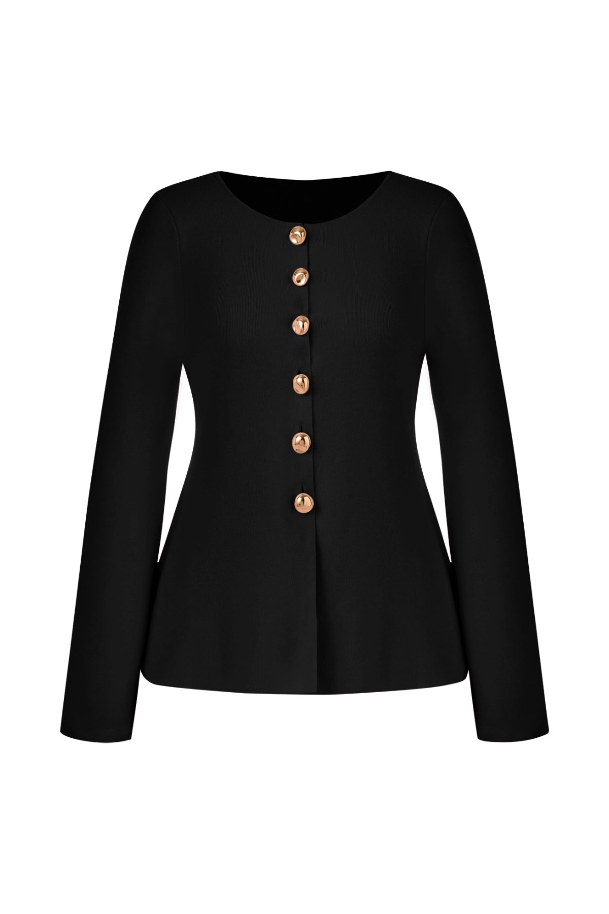 Cicy Bell Womens Black Button Up Cardigan Sweaters