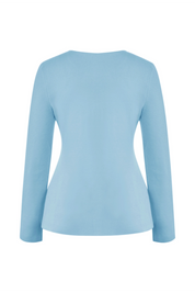 Cicy Bell Womens Blue Button Up Cardigan Sweaters