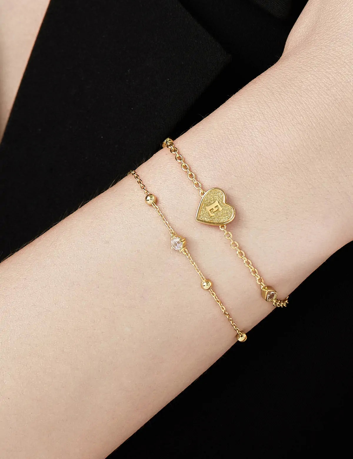 CicyBell-Womens-Gold-Heart-Initial-EName-Bracelets-CB211_2.webp