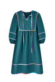 Cicy Bell Womens Green Babydoll Mini Dresses