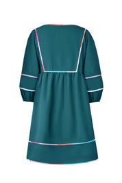 Cicy Bell Womens Green Babydoll Mini Dresses