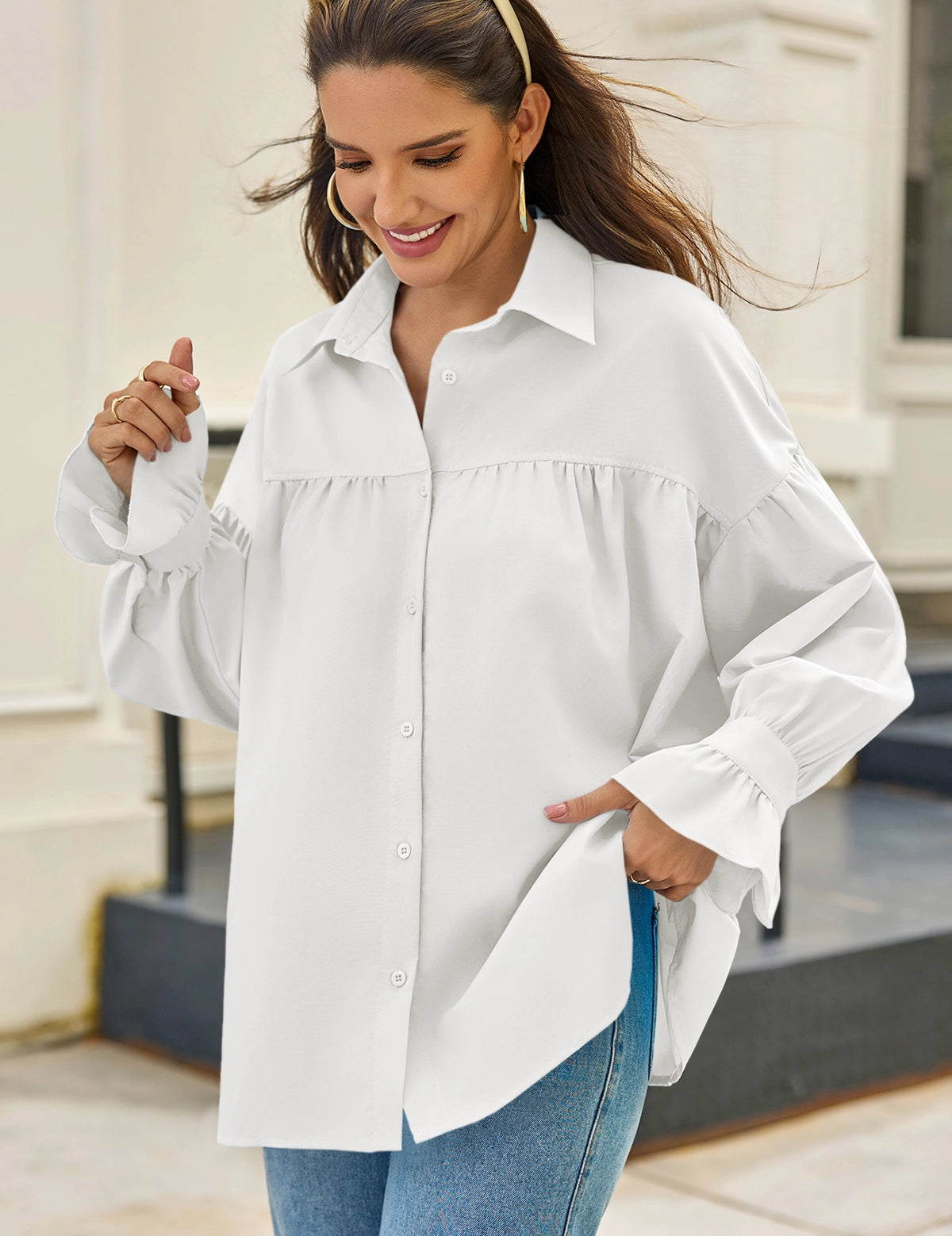 CicyBell-Womens-White-ButtonDownShirts_2.webp
