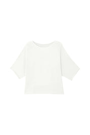 Cicy Bell Womens White Half Sleeve Sweaters