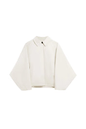 Cicy Bell Womens Apricot Cropped Trench Coat