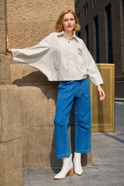 Cicy Bell Womens Apricot Cropped Trench Coat