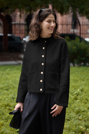 Cicy Bell Womens Black Cardigans