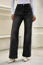 Cicy Bell Womens Black Jeans