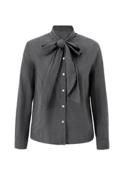 Cicy Bell Womens Black Plaid Shirts