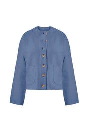 Cicy Bell Womens Blue Cardigans