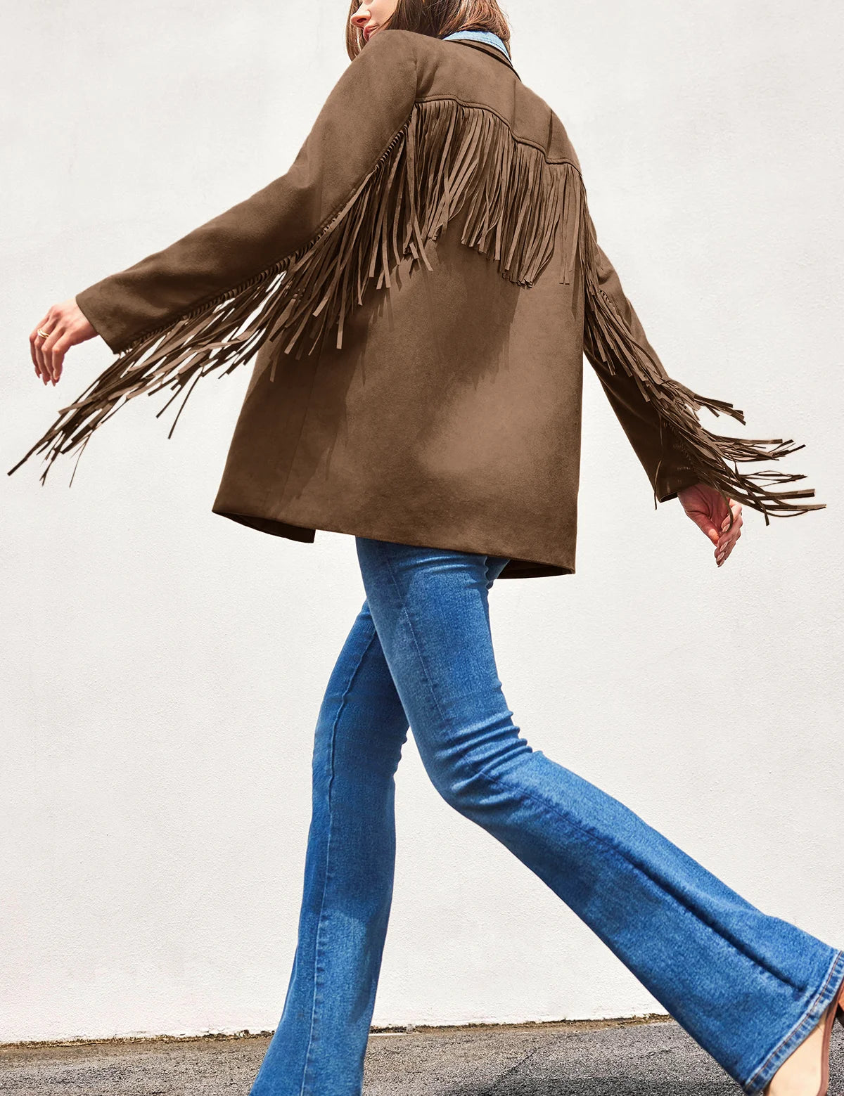 CicyBellWomensDarkBrownFringeJacketRT82254.webp