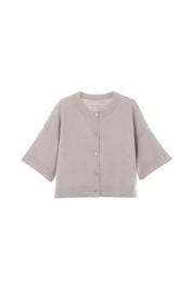 Cicy Bell Womens Khaki Cardigan Tops
