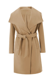 Cicy Bell Womens Khaki Pea Coat