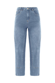 Cicy Bell Womens Light Blue Jeans