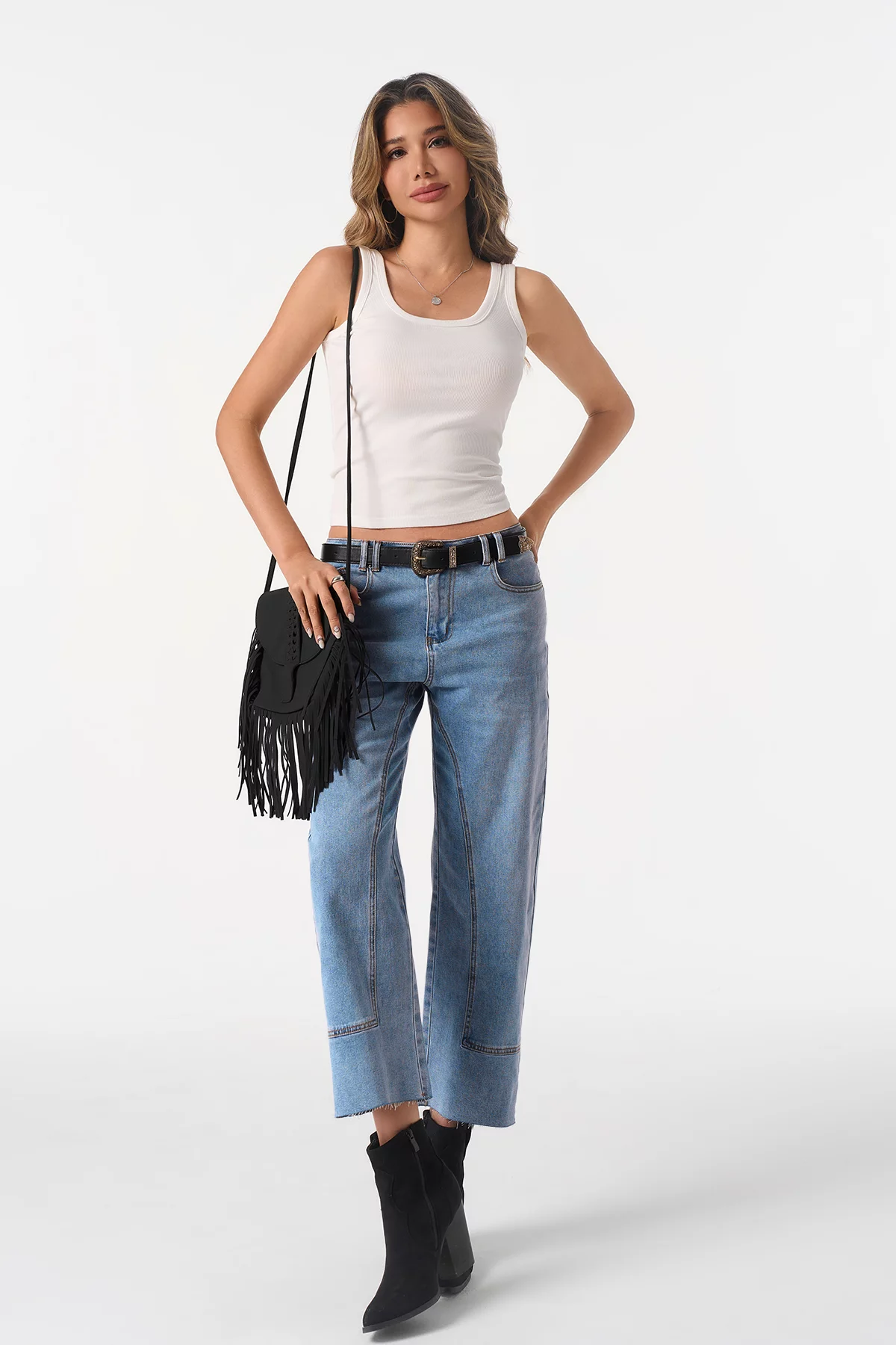 Cicy Bell Womens Light Blue Jeans