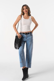 Cicy Bell Womens Light Blue Jeans