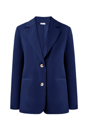 Cicy Bell Womens Navy Casual Blazers