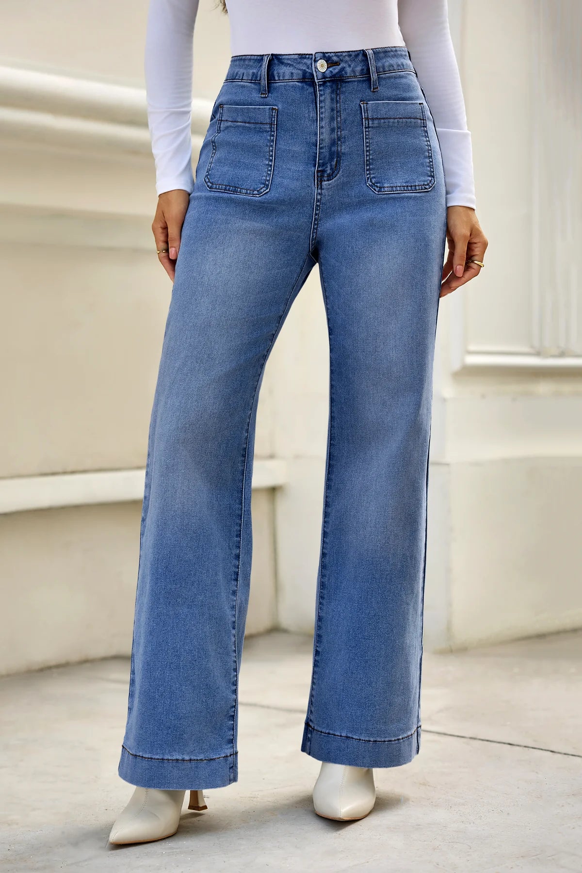 Cicy Bell Womens Navy Jeans