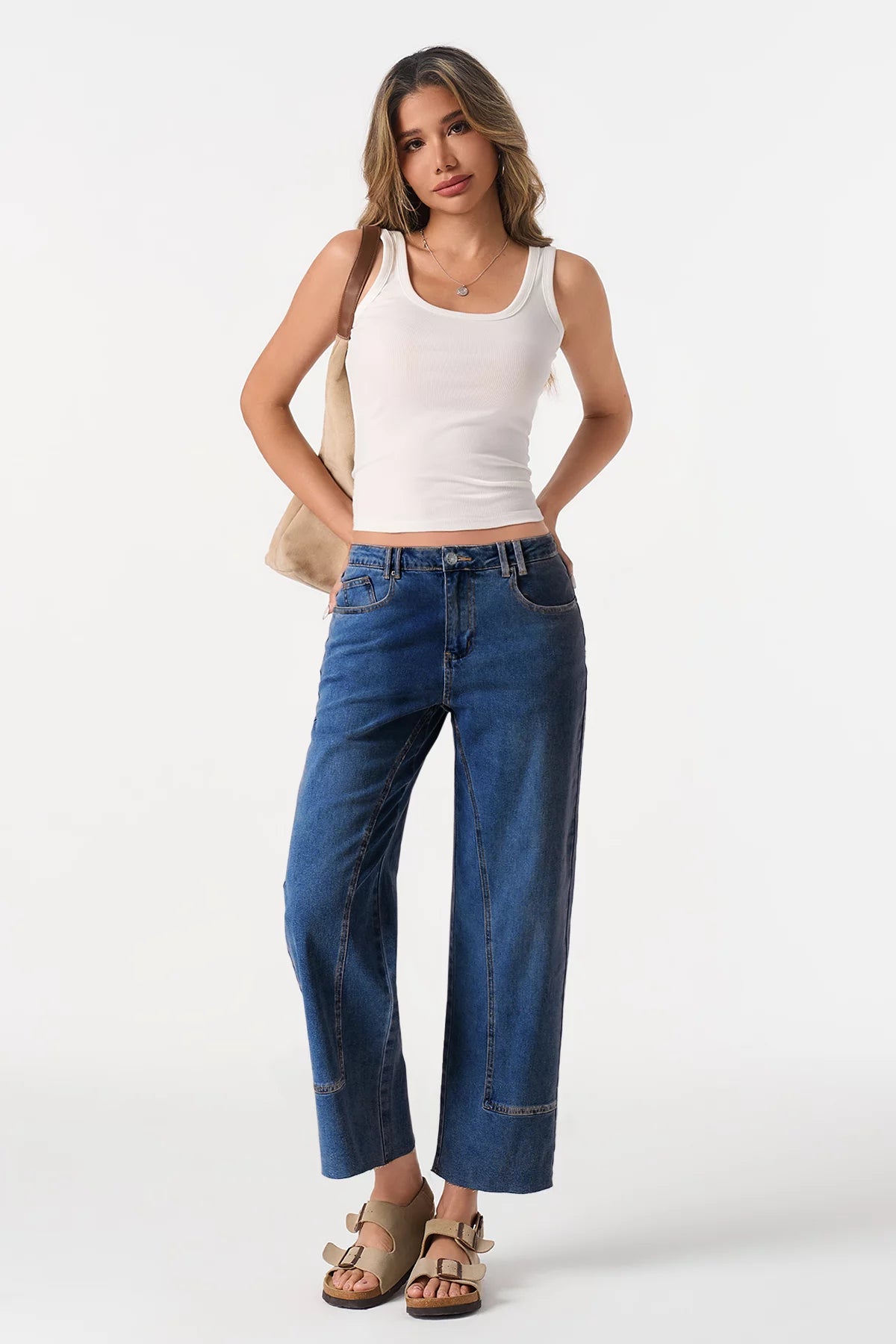 Cicy Bell Womens Navy Jeans