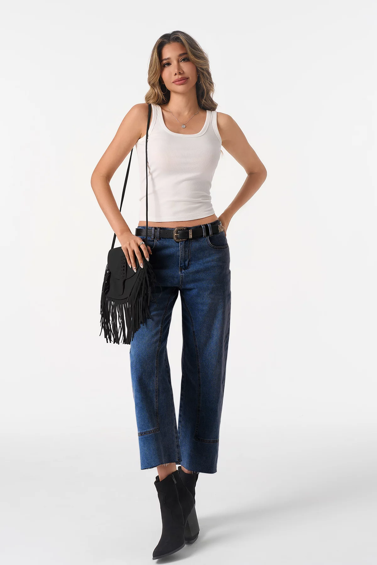 Cicy Bell Womens Navy Jeans