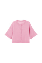 Cicy Bell Womens Pink Cardigan Tops