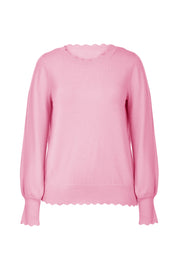 Cicy Bell Womens Pink Pullover Tops