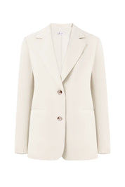 Cicy Bell Womens White Casual Blazers