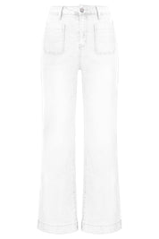 Cicy Bell Womens White Jeans
