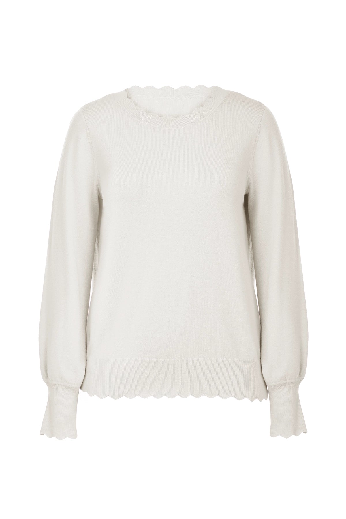 Cicy Bell Womens White Pullover Tops