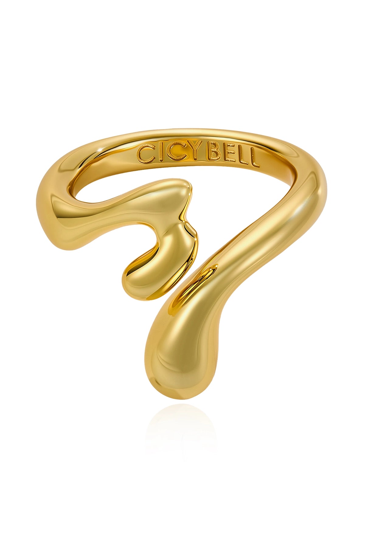 Cicy Bell Womens 18K Gold Plated Rings