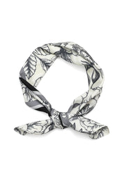 Cicy Bell Womens Floral Silk Head Scarf