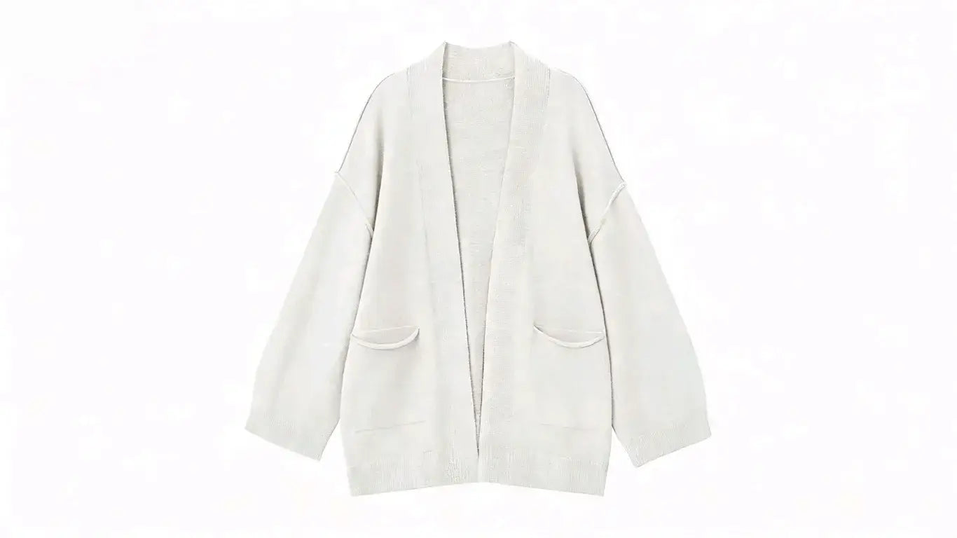 Womens white oversized cardigans